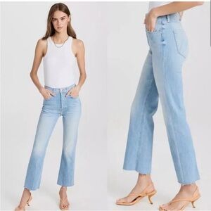 MOTHER THE TRIPPER ANKLE FRAY Island Time